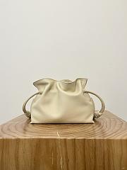 Loewe Mini Flamenco Clutch In Nappa Calfskin Sea Salt - 23.9x18x9cm - 3