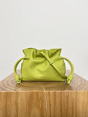 Loewe Mini Flamenco Clutch In Nappa Calfskin Meadow Green - 23.9x18x9cm - 1