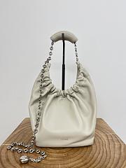 Loewe Small Squeeze Bag In Mellow Nappa Lambskin Sea Salt - 29x24x10.5cm - 1