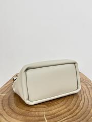 Loewe Small Squeeze Bag In Mellow Nappa Lambskin Sea Salt - 29x24x10.5cm - 6