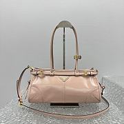 Prada Medium Leather Handbag Pink - 32x15.5x12cm - 1