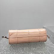 Prada Medium Leather Handbag Pink - 32x15.5x12cm - 5