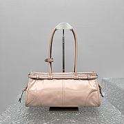 Prada Medium Leather Handbag Pink - 32x15.5x12cm - 2