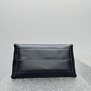 Celine Bowling Bag Leather Black - 41x22x23cm - 3