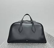 Celine Bowling Bag Leather Black - 41x22x23cm - 1