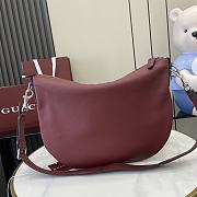 Gucci B Small Crossbody Bag Burgundy - 40x31x3cm - 4