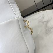 Gucci GG Milano Mini Top Handle Bag Puffy Leather White - 21x12.5x4.5cm - 4