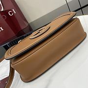 Gucci Blondie Small Top Handle Bag Brown - 26.5x16.5x8.5cm - 3