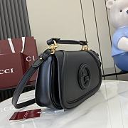 Gucci Blondie Small Top Handle Bag Black - 26.5x16.5x8.5cm - 5