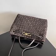 Bottega Veneta Medium Andiamo Intrecciato Suede Fondant - 32x25x11cm - 6