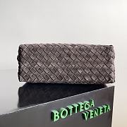 Bottega Veneta Medium Andiamo Intrecciato Suede Fondant - 32x25x11cm - 5