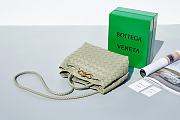 Bottega Veneta Small Andiamo Intrecciato Travertine - 25x20x10cm - 3