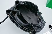 Bottega Veneta Small Andiamo Intrecciato Black - 25x20x10cm - 6