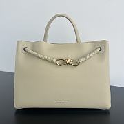 Bottega Veneta Large Andiamo Beige - 32x25x11cm - 1