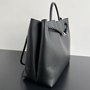 Bottega Veneta Large Andiamo Black Silver - 42x35x18cm - 5