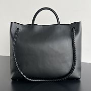 Bottega Veneta Large Andiamo Black Silver - 42x35x18cm - 3