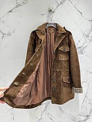 Loro Piana Jacket Brown Suede 14878 - 2