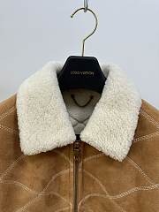 LV Embroidered Shearling Workwear Blouson 1AFXIP - 4