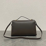 Loro Piana Extra Bag L27 Pecora Nera Natural Brown/Dark Chocolate - 27x16x10cm - 4