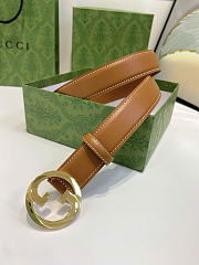 Gucci Blondie Belt Brown 30mm - 6