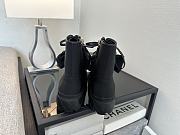 Chanel Boots Camellia Black  - 6