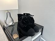 Chanel Boots Camellia Black Suede - 4