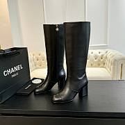 Chanel High Boots Calfskin Black 65mm - 6