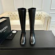 Chanel High Boots Calfskin Black 65mm - 2