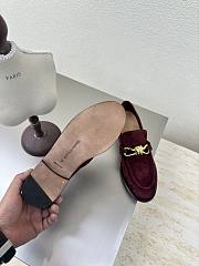 Bottega Veneta Astaire Loafer Burgundy Suede - 3