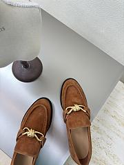 Bottega Veneta Astaire Loafer Brown Suede - 5