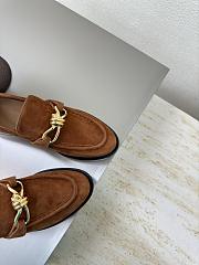 Bottega Veneta Astaire Loafer Brown Suede - 4