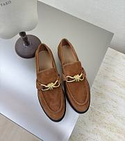 Bottega Veneta Astaire Loafer Brown Suede - 1