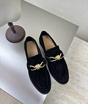 Bottega Veneta Astaire Loafer Black Suede - 1