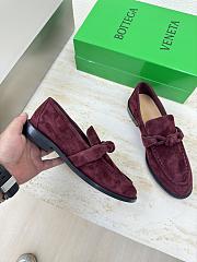 Bottega Veneta Astaire Loafer Dark Barolo Suede - 5