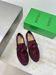 Bottega Veneta Astaire Loafer Dark Barolo Suede - 2