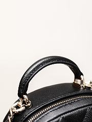 Chanel Classic Mini Backpack Caviar Gold Tone Black - 18×13×9cm - 6