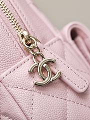 Chanel Classic Mini Backpack Caviar Gold Tone Light Pink - 18×13×9cm - 2