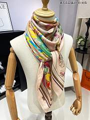 Hermes Locomotion Shawl 140 - 136x137cm - 6