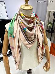 Hermes Locomotion Shawl 140 - 136x137cm - 3