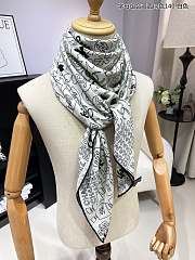 Chanel White Scarf 140 14996 - 4