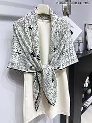 Chanel White Scarf 140 14996 - 6