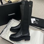 Chanel High Boots Black 40mm 14977	 - 3