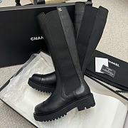 Chanel High Boots Black 40mm 14977	 - 4