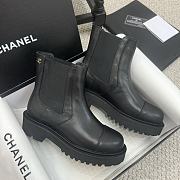 Chanel Short Boots Black 40mm 15009 - 1