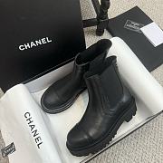 Chanel Short Boots Black 40mm 15009 - 3