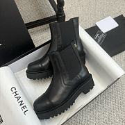 Chanel Short Boots Black 40mm 15009 - 5