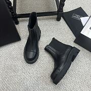 Chanel Short Boots Black 40mm 15009 - 6