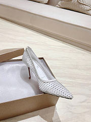 Christian Louboutine Apostropha Mesh Strass 80mm  - 5