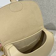 Medium Dior Bobby Bag Latte Box Calfskin Beige - 22x17x6cm - 2