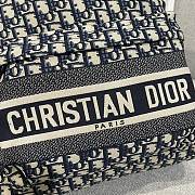 DiorTravel Backpack Blue Dior Oblique Jacquard - 34x42x15cm - 5